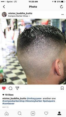 Some of my work look me at campos barbershop ask for david