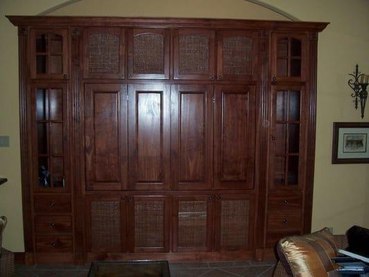 Bamboo Weaved Speaker Panels