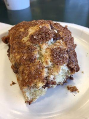 Scrumptious cinnamon scone