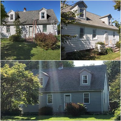 Exterior Painting at Kyes The Limit Painting Plus in Middletown, CT: Give your property a fresh, vibrant look with our exteri...