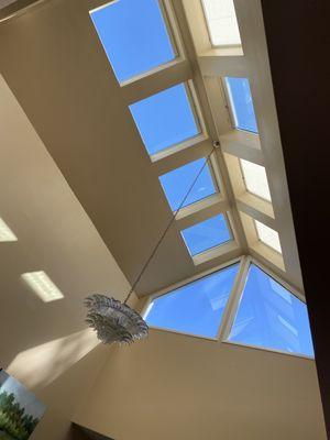 Skylight Install with Solar Powered Blinds