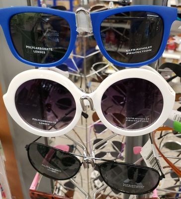 Sunglasses. I almost bought the white ones. Lol