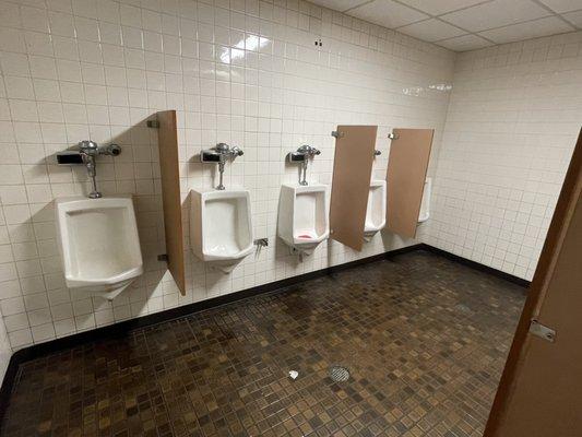 Filthy men's toilet at Gearjammer.