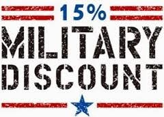 Everyday for Military & First Responders
* For Hatchet throwing sessions, can not be combined with other discounts