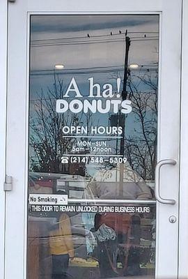 Now A ha! Donuts