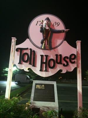 Toll House Sign