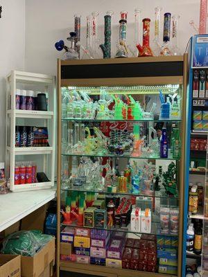 Some of our glass selection