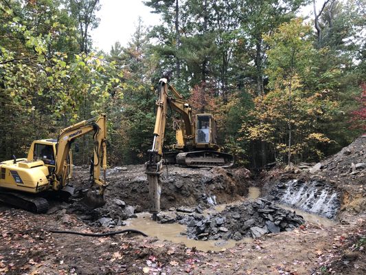 Excavating & Site Work: Breaking ground, literally.