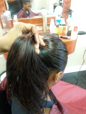 Full Weave Sew  In