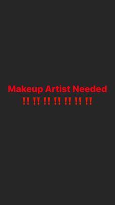 Now Hiring Makeup Artists