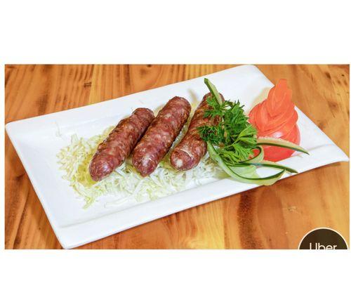 Fried taiwanese sausage