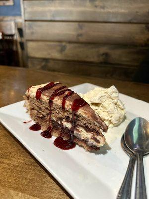 Banana Chocolate Swirl Cake