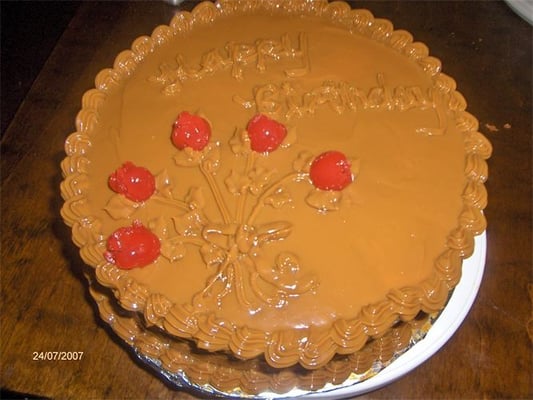 Belizean Milk Cake with Decorations