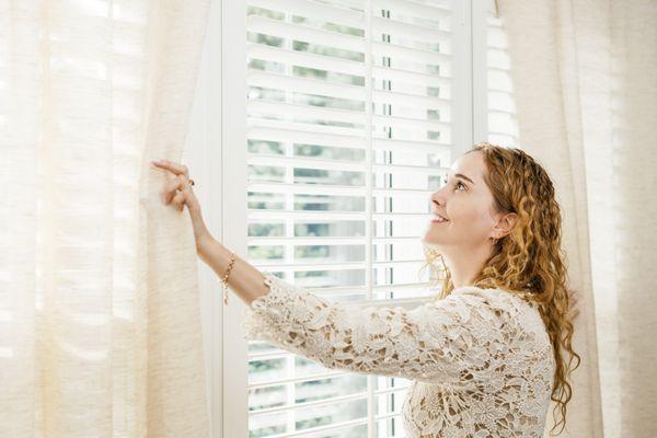 Clean blinds make your window views even better!