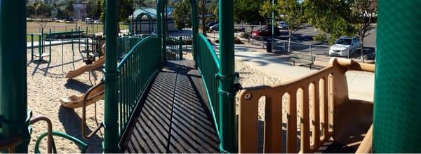 Playground Area (you can't see it here, but there are swings).