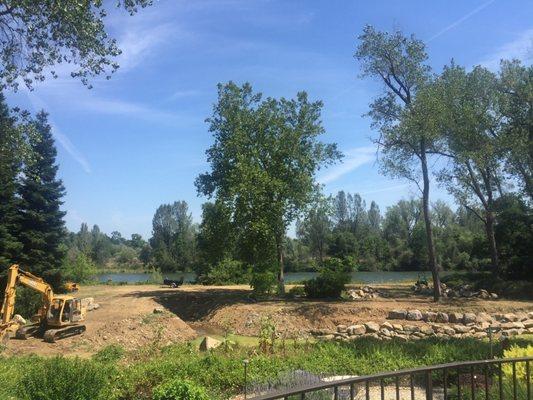 Pedestrian bridge construction