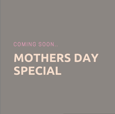 Have you been thinking about scheduling an appointment? I only offer discounts twice a year, on Mother's Day, and Black Friday!