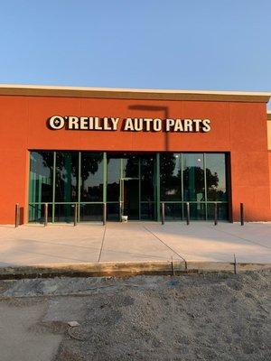 LED Signs at the OReilly Store in San Jose