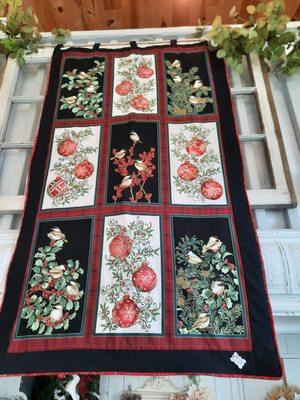 Elegant Christmas wall hanging. Perfect for entry way/ foyer, or even that blank wall. $65.00