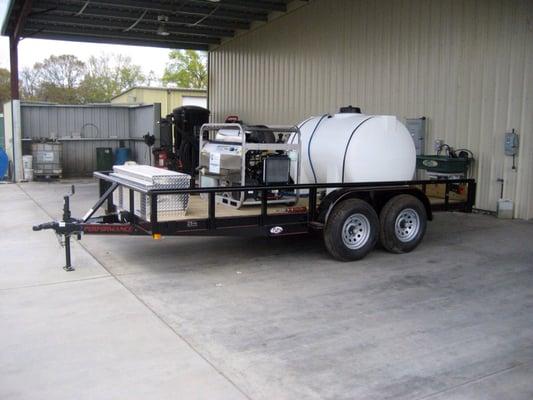 Rental Pressure Washer Trailer Package