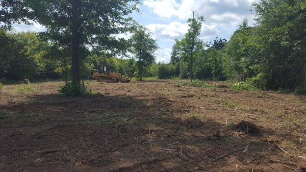 Land Clearing, Grading and Mulching.