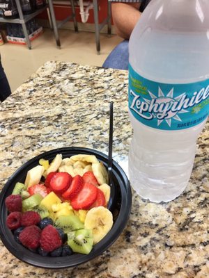 Yummy post workout fuel!  This is the kiwi bowl.