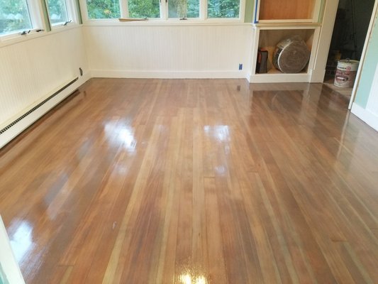 Excellent craftsmanship! Love my new floors. The 'Classic Gray' stain turned out amazing.