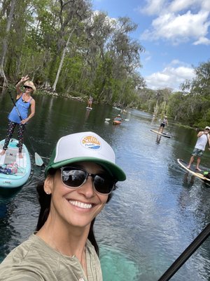 The Salty Paddle, Stand Up Paddleboarding (SUP), Silver Springs, Manatees,