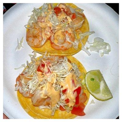 Shrimp tacos