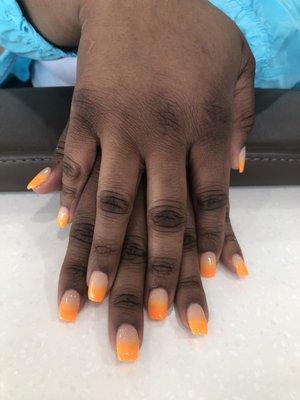 Full set dip ombré