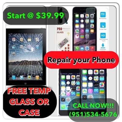 We have repairs starting @39.99