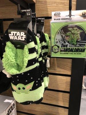 Grogu Star Wars footies