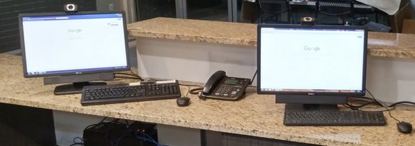 New office integrations with internet, new computers, and VoIP telephones