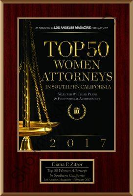 Top 50 Women Attorneys in Southern California - 2017