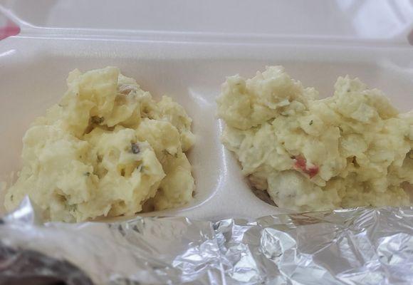 Potato salad is good.