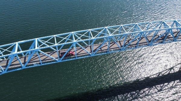 The Norris Bridge, captured by my drone.