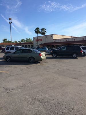 Front view of store from parking lot