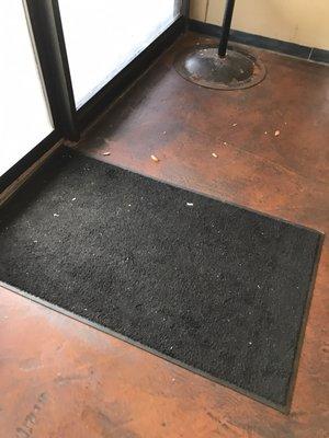 Floor in entry way.