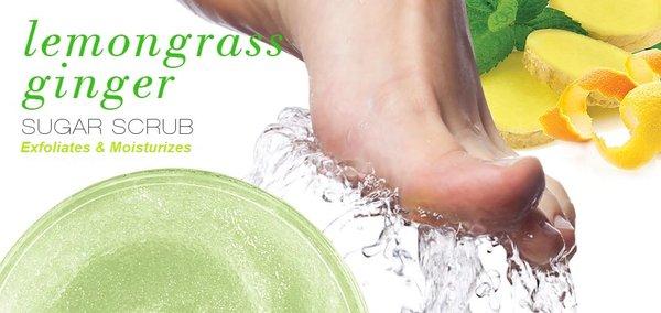 Lemongrass Sugar Scrub - Exfoliates & Moisturizes