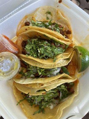 Tacos de Al pastor Pork tacos