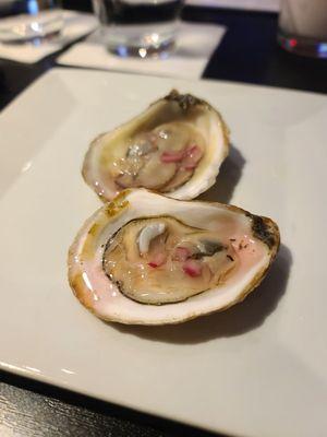 Oysters with Red Wine Remulade