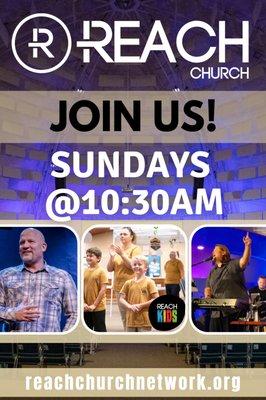 Join us on Sundays at 10:30am!