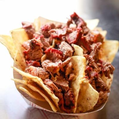 The brisket nachos