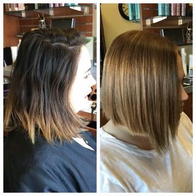 Color and Brazilian Blowout