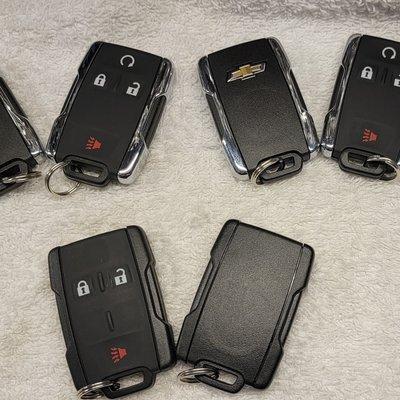 Chevrolet remotes.