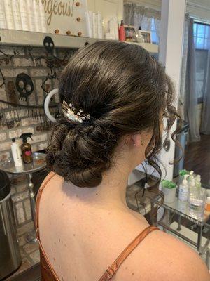 Wedding up-do