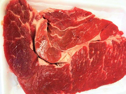 Boneless chuck roast, ready for your crockpot!