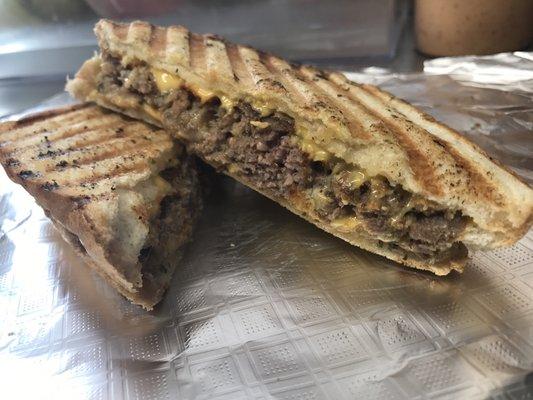 The Grilled Cheese/Meatloaf sandwich, simply delicious!!