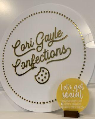 Find Cori Gayle Confections on social!