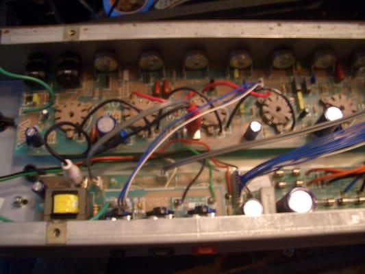 Vox AC-15 with blown Power Transformer